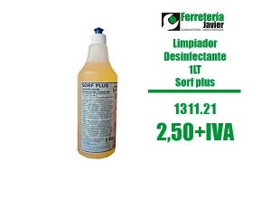 Sorf Plus Marino: desinfectante de superficies (1 L) - Pool Chemical