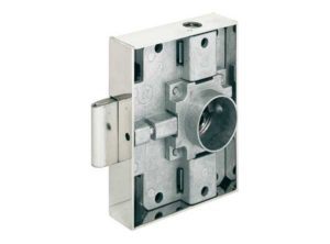 cerradura de varilla giratoria,Häfele Heavylock, Con cilindro intercambiable, Entrada 40 mm